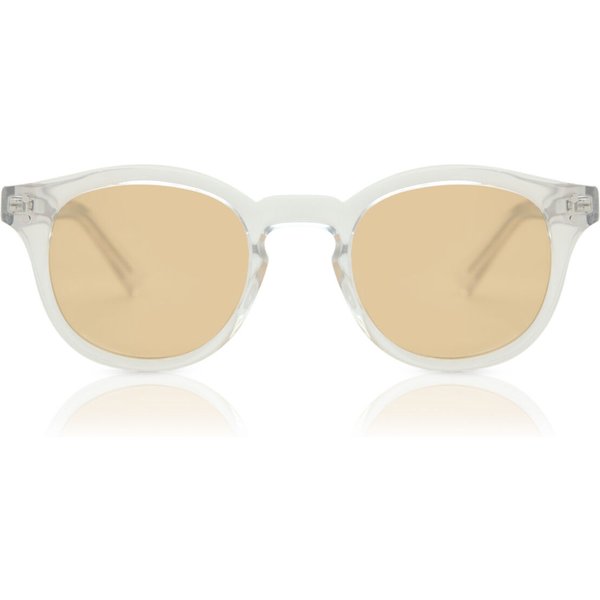 Oval Full Rim Plastic Men's Prescription Sunglasses Clear Size 48 - Arise Collective