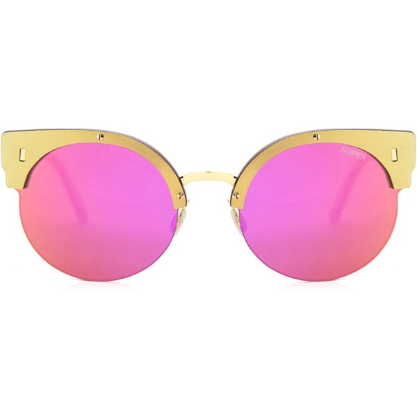 Retrosuperfuture ERA B9N Men's Sunglasses Gold Size 54