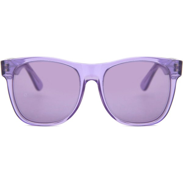Retrosuperfuture CLASSIC BLACK 066 Men's Sunglasses Purple Size 55