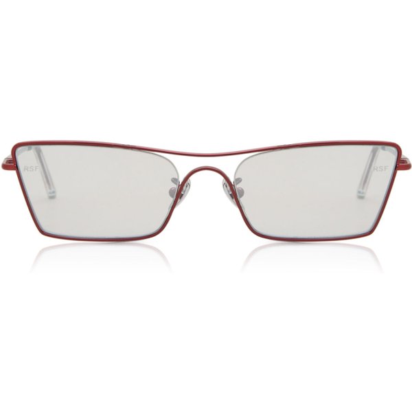 Retrosuperfuture META 7FP Men's Sunglasses Red Size 56