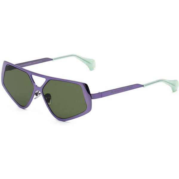 Retrosuperfuture SPAZIO HYPERBOLIC 9YS Men's Sunglasses Purple Size 58