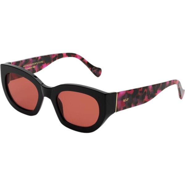 Retrosuperfuture ALVA MISTERIO 38Y Women’s Sunglasses Black Size 53