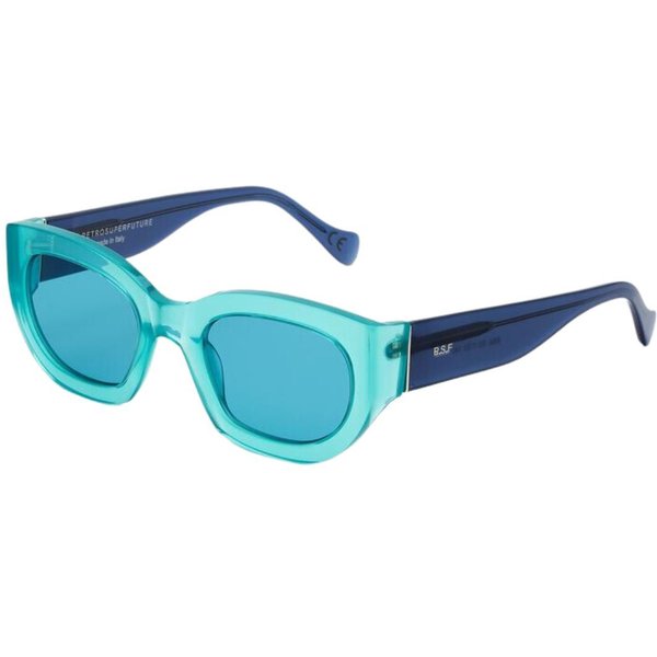 Retrosuperfuture ALVA POOL 4RA Women’s Sunglasses Blue Size 53