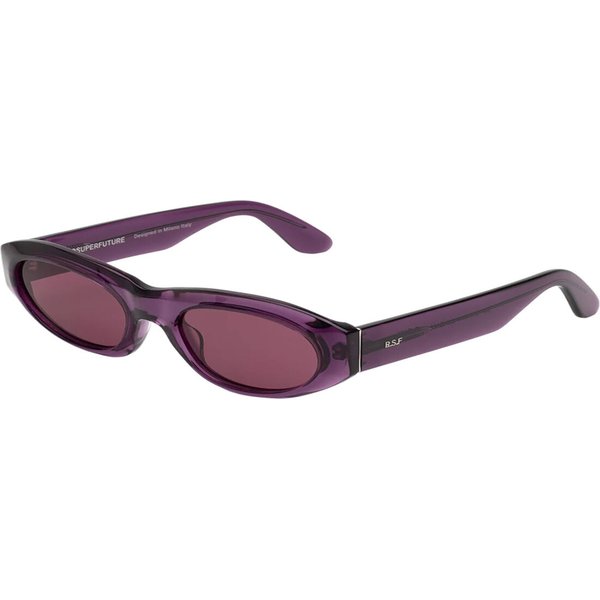 Retrosuperfuture CINEMA MELANZANA 9KH Men's Sunglasses Purple Size 55