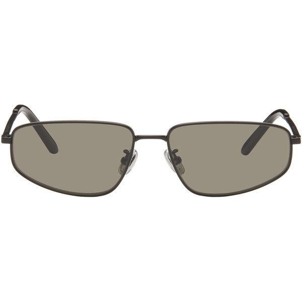 Retrosuperfuture ISEDRA BLACK EU1 Men's Sunglasses Black Size 59