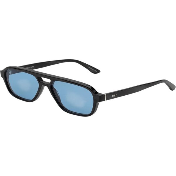 Retrosuperfuture MANEVAL BLACK CAT 0JT Men's Sunglasses Black Size 56