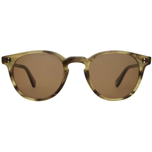 Garrett Leight CLEMENT SUN BIO-AT/BIO-CO Men's Sunglasses Tortoiseshell Size 46