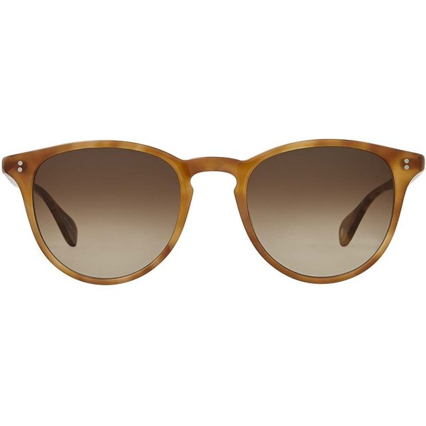 Garrett Leight MANZANITA SUN EMT/CADG メガネ フレーム - 男性用 - べっ甲shell
