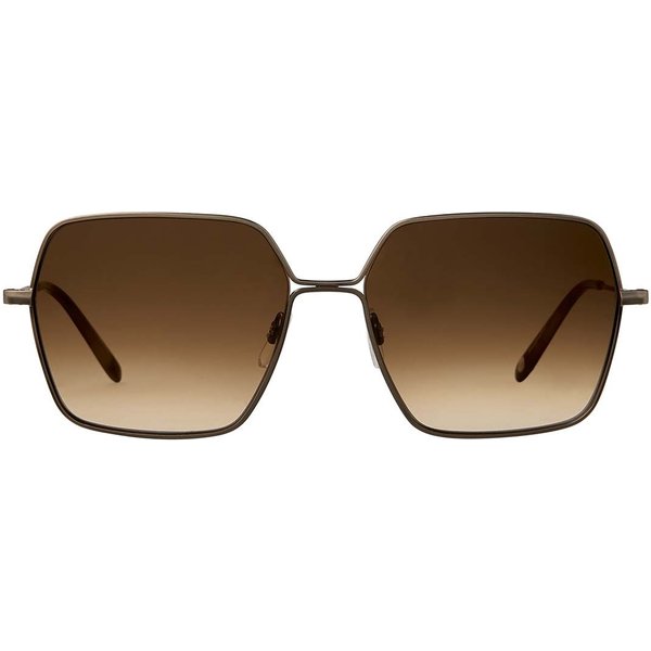 Garrett Leight MEADOW SUN ATG-VINBRT/BRNTG メガネ フレーム - 男性用 - 金色