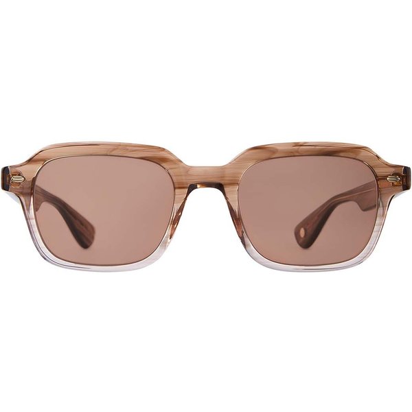 Garrett Leight OG FREDDY P SUN SASTM/BOR Men's Sunglasses Brown Size 49