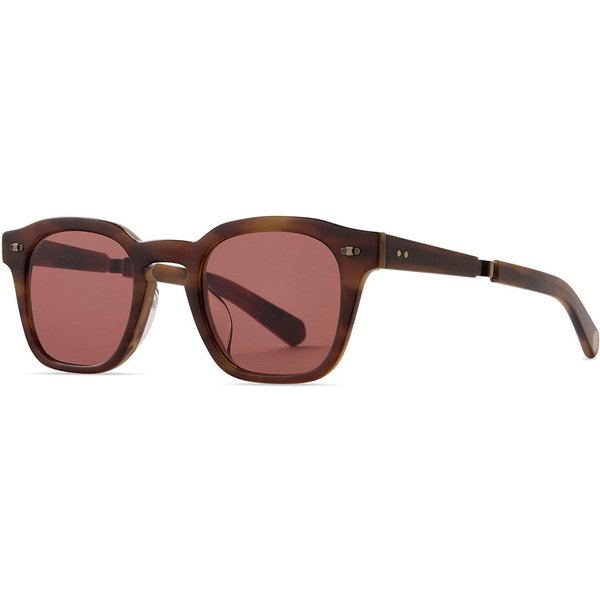 Garrett Leight ADONIS S MOTT-ATG/SFTAHR Men's Sunglasses Tortoiseshell Size 46