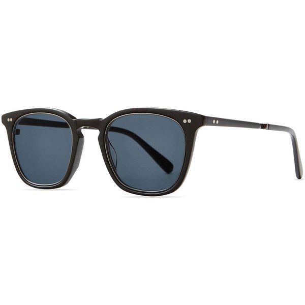 Garrett Leight GETTY II S BK-GM/LBLU メガネ フレーム - 男性用 - 黒