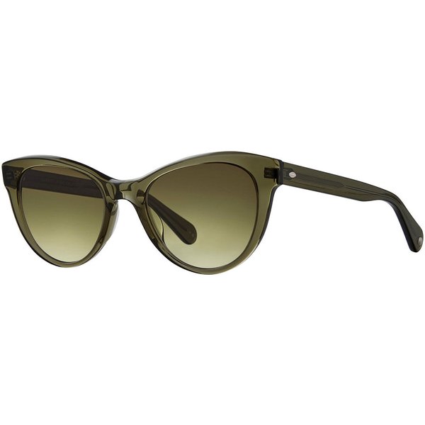 Garrett Leight JESS SUN WIL/FOG Men's Sunglasses Green Size 50