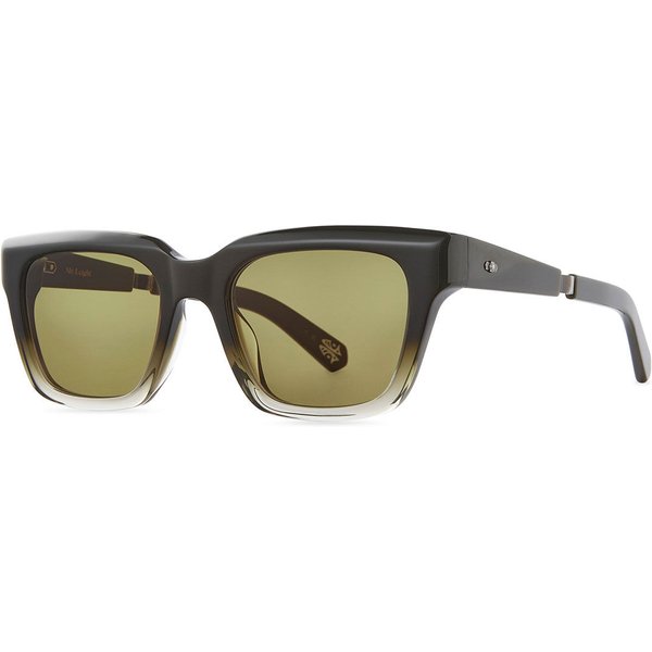 Garrett Leight MAVEN S FF-PW/SFOLV メガネ フレーム - 男性用 - 灰色