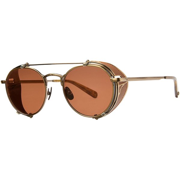 Garrett Leight OCAMPO SUN ATG-ELX/SFO メガネ フレーム - 男性用 - 金色
