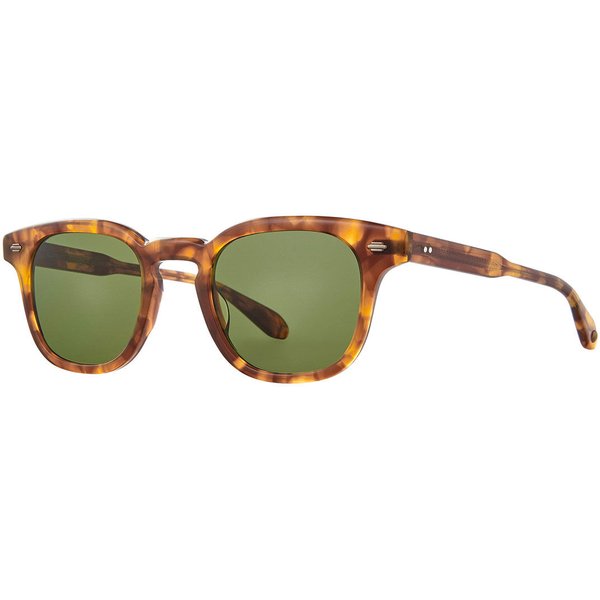 Garrett Leight SHERWOOD SUN SUS/PGN Men's Sunglasses Tortoiseshell Size 47