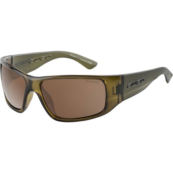 Dirty Dog Fender Polarized 53855 Men's Sunglasses Green Size 63