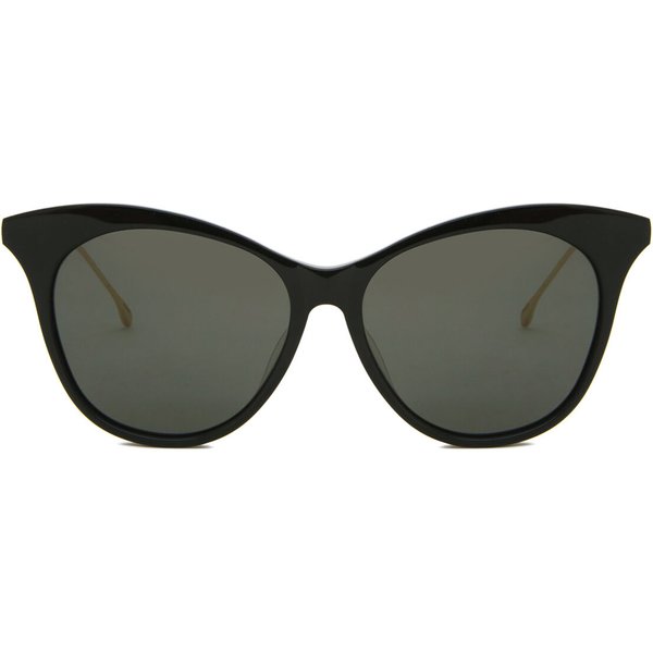 AM Eyewear MIM 116-BL-GR Women’s Sunglasses Black Size 56