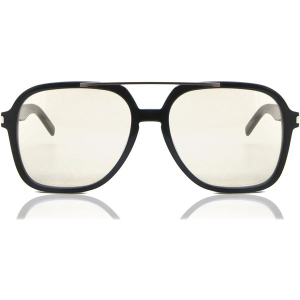 Saint Laurent SL 545 Asian Fit 001 Men's Sunglasses Black Size 58