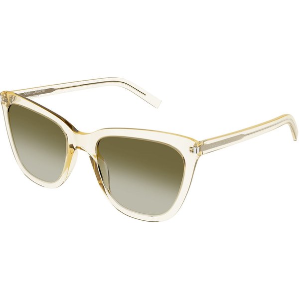 Saint Laurent SL 548 SLIM 006 Women’s Sunglasses Yellow Size 55