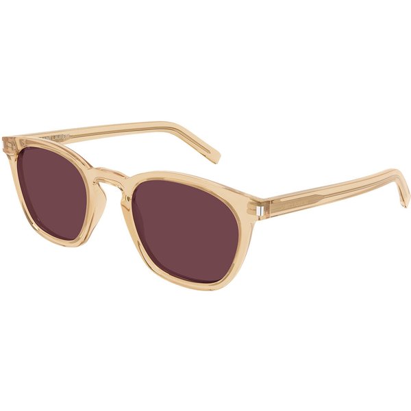 Saint Laurent SL 28 055 Men's Sunglasses Yellow Size 49