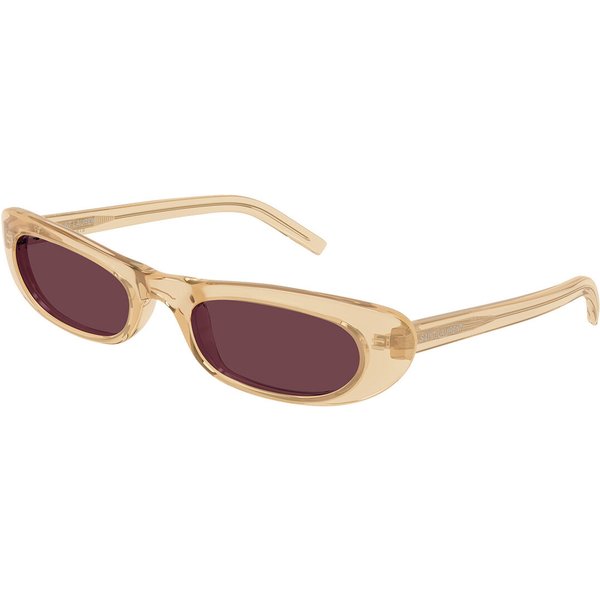 Saint Laurent SL 557 SHADE 007 Women’s Sunglasses Yellow Size 53