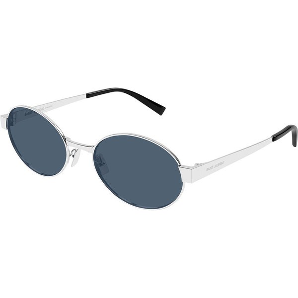 Saint Laurent SL 692 006 Women’s Sunglasses Silver Size 55
