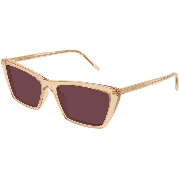 Saint Laurent SL 737 MICA THIN 008 Women’s Sunglasses Yellow Size 54
