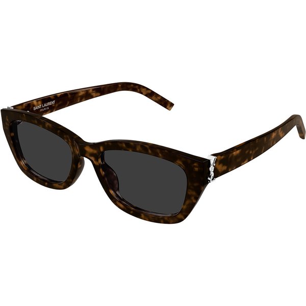 Saint Laurent SL M153 002 Women’s Sunglasses Tortoiseshell Size 55