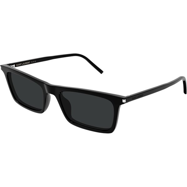 Saint Laurent SL 890 BETTY THIN 001 Men's Sunglasses Black Size 54