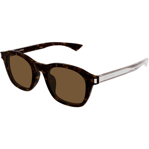 Saint Laurent SL 880/K Asian Fit 006 Men's Sunglasses Tortoiseshell Size 50