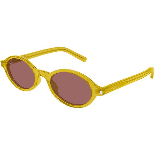 Saint Laurent SL 751 JEANNE 004 Women’s Sunglasses Yellow Size 50