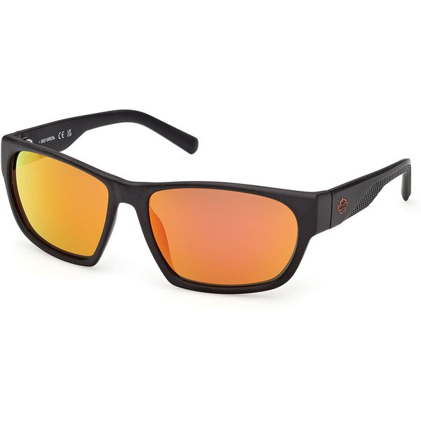 Harley Davidson HD00031 02D Men's Sunglasses Black Size 62