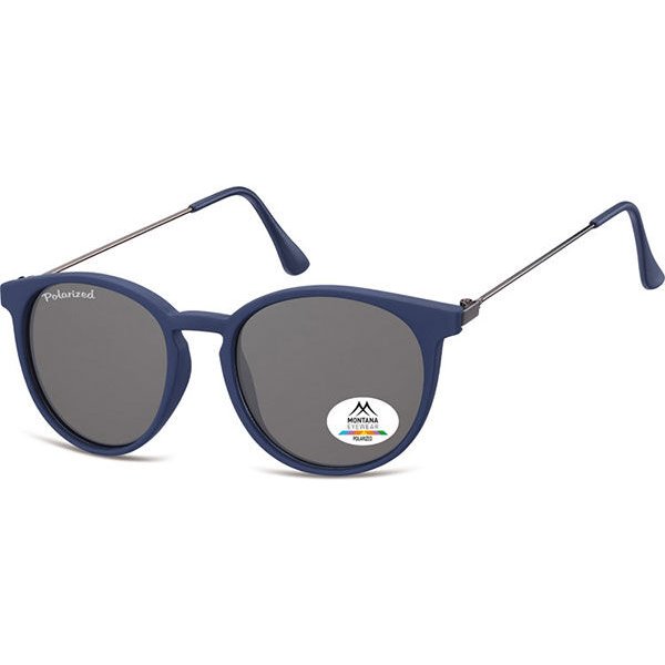 Montana Eyewear MP33 Polarized MP33B Men's Sunglasses Blue Size 50