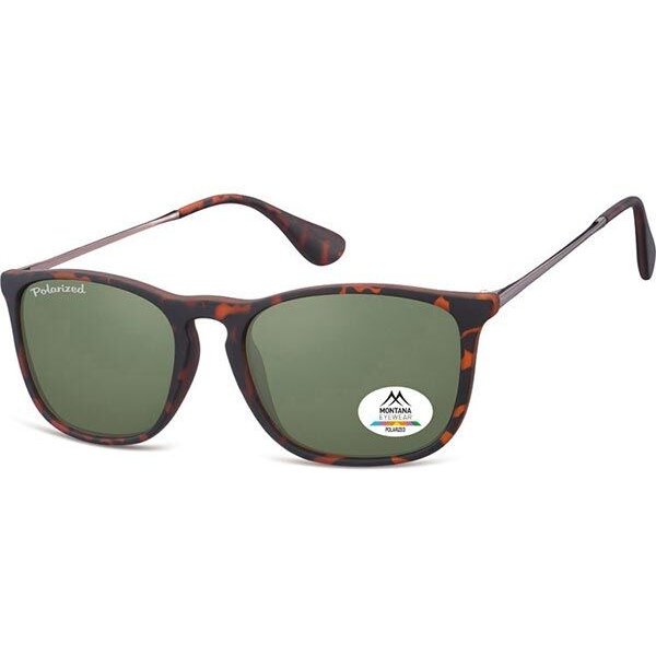 Montana Eyewear MP34 Polarized MP34B Men's Sunglasses Tortoiseshell Size 54