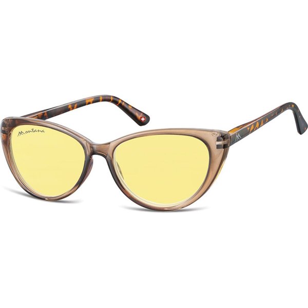 Montana Eyewear MS43 MS43C Women’s Sunglasses Brown Size 52