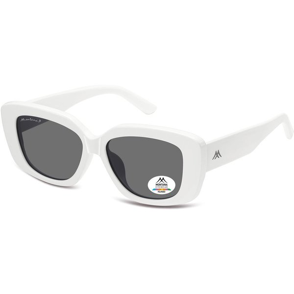 Montana Eyewear MP56 Polarized MP56C Women’s Sunglasses White Size 55