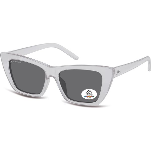 Montana Eyewear MP64 Polarized MP64D Women’s Sunglasses Grey Size 53