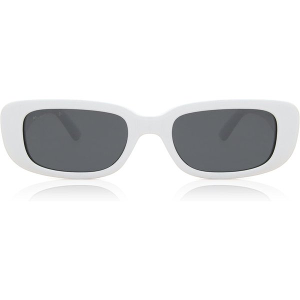 Montana Eyewear MP65 Polarized MP65B Women’s Sunglasses White Size 52