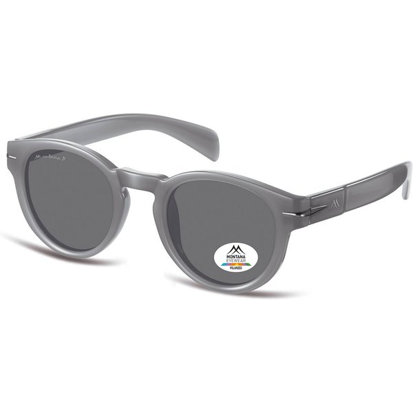 Montana Eyewear MP188 Polarized MP188C Men's Sunglasses Grey Size 48
