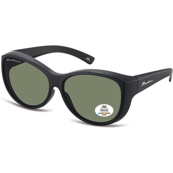 Montana Eyewear FO8 Polarized FO8A Men's Sunglasses Black Size 62