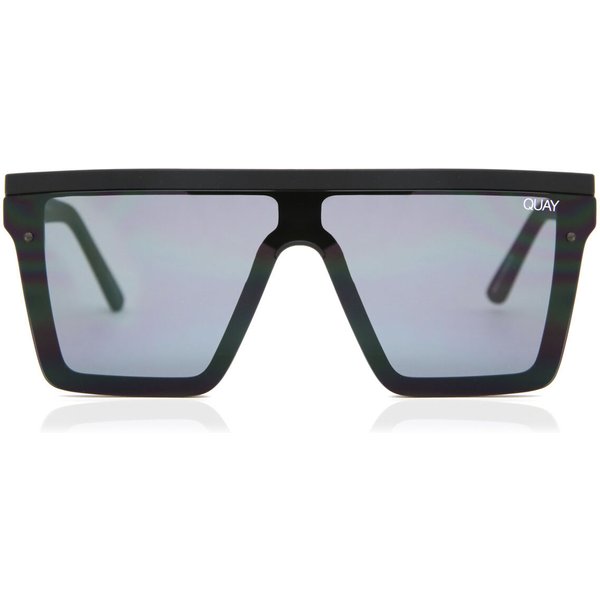 Quay Australia QW-000311 HINDSIGHT BLK/SMK Women’s Sunglasses Black Size 145