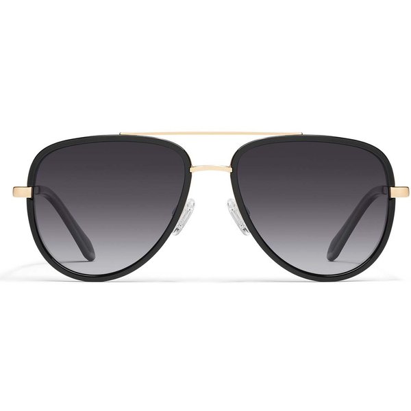 Quay QU-000607 ALL IN MINI Polarized BLK/SMKPOL メガネ フレーム - 男性用 - 黒