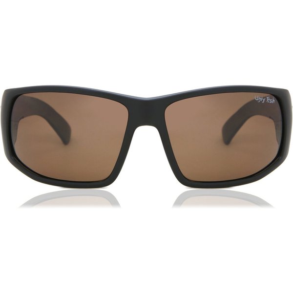 Ugly Fish P4664 Polarized MBL.BR Men's Sunglasses Black Size 59