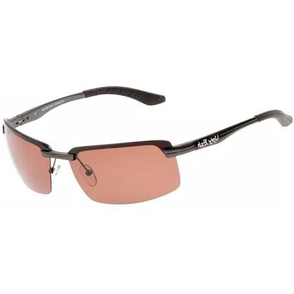 Ugly Fish PT24409 Polarized GUN.BR+AR Men's Sunglasses Black Size 66