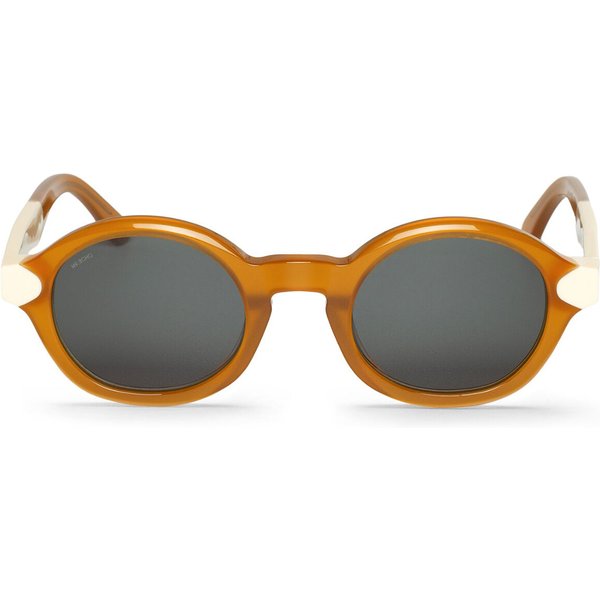 Mr. Boho Ons BVG36-11 Men's Sunglasses Brown Size 47