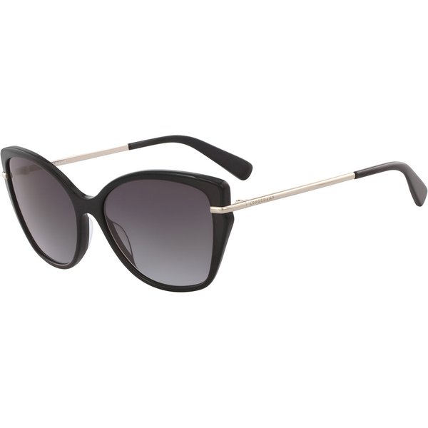 Longchamp LO627S 001 Women’s Sunglasses Black Size 56