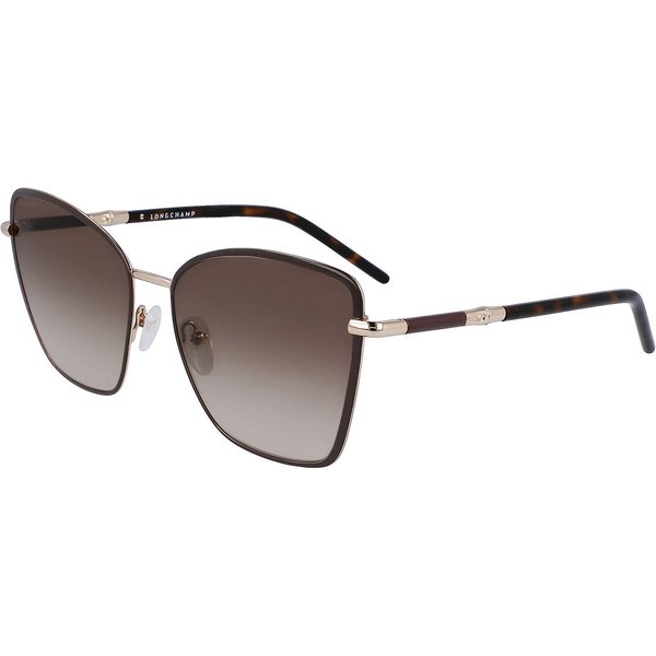 Longchamp LO167SN 209 Women’s Sunglasses Brown Size 58