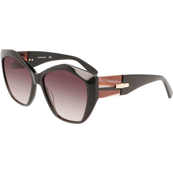 Longchamp LO712S 001 Women’s Sunglasses Black Size 57