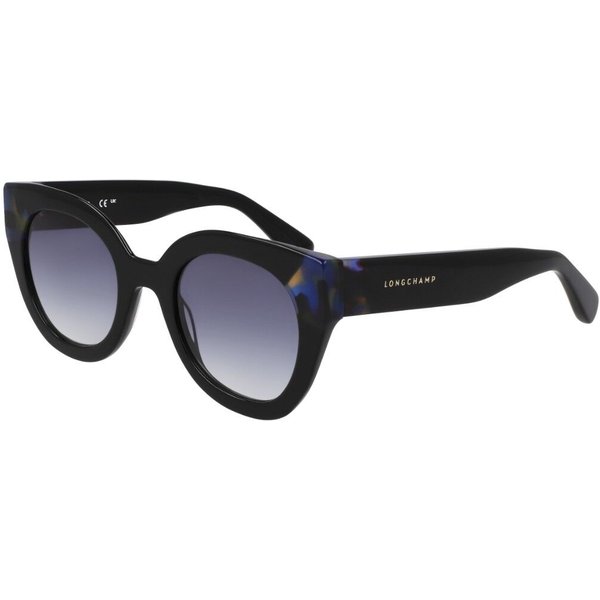 Longchamp LO750S 012 Women’s Sunglasses Black Size 49